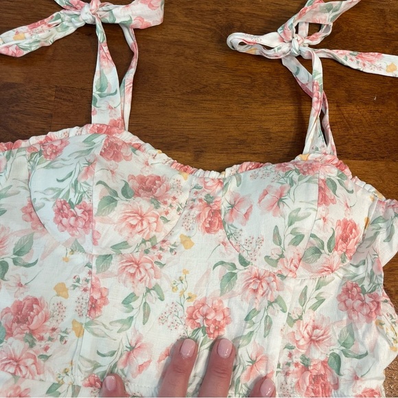 Altar’d State Floral Pink and White womens Dress size small - Picture 2 of 8